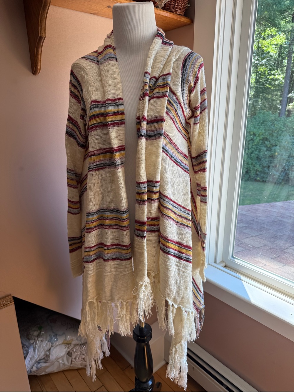 Style Rack Fringe Cardigan